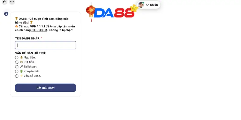 Liên Hệ DA88: Tổng Đài CSKH 24/7 Xử Lý Nhanh Sự Cố - POTEXI