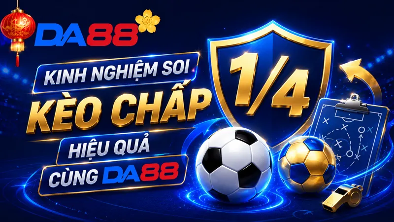 Kèo Chấp 1/4 Là Gì? Cá Cược Kèo 0.25 Ăn Tiền Cực Dễ Tại DA88 - POTEXI