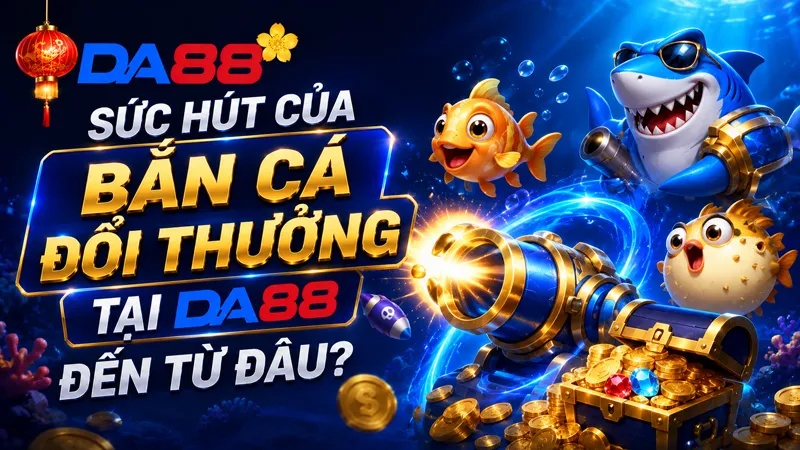 Bắn Cá Đổi Thưởng DA88 Đỉnh Cao Và Bí Quyết Săn Lời Dễ Dàng - POTEXI