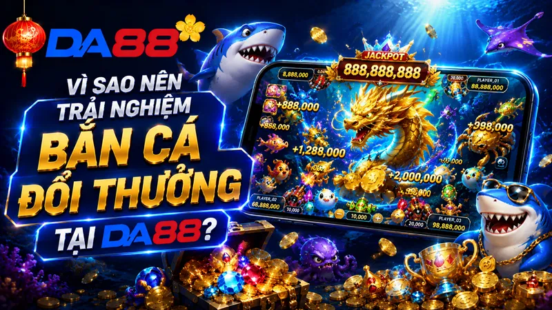 Bắn Cá Đổi Thưởng DA88 Đỉnh Cao Và Bí Quyết Săn Lời Dễ Dàng - POTEXI