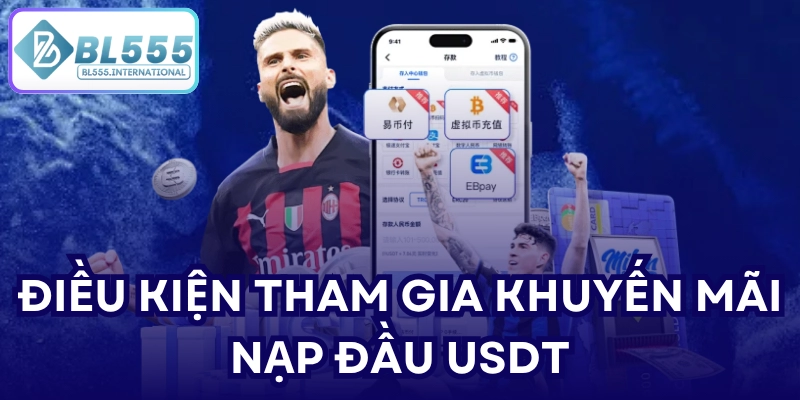 Nạp đầu USDT nhận thưởng cực khủng BL555 - POTEXI