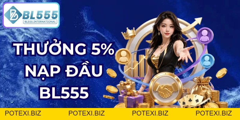 Thưởng 5% Nạp Đầu Mỗi Lần Thăng Cấp VIP - POTEXI